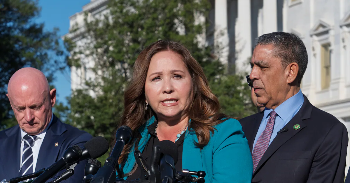 Arizona Democrat to be sworn in as the House’s newest member, paving the way for vote on release of Epstein files