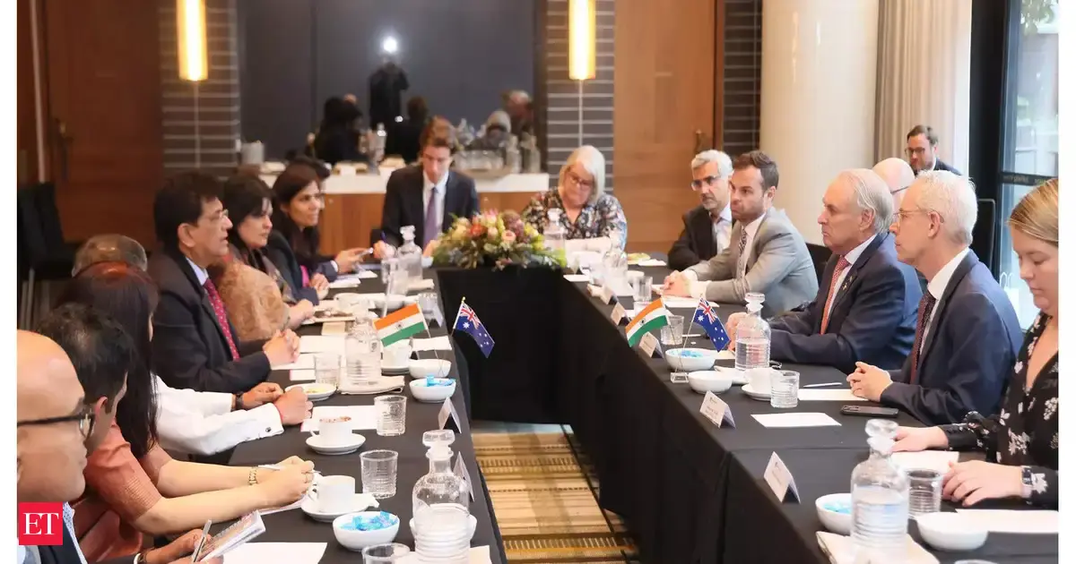 Piyush Goyal visits Melbourne, holds bilateral meetings to review progress of India-Australia CECA negotiations