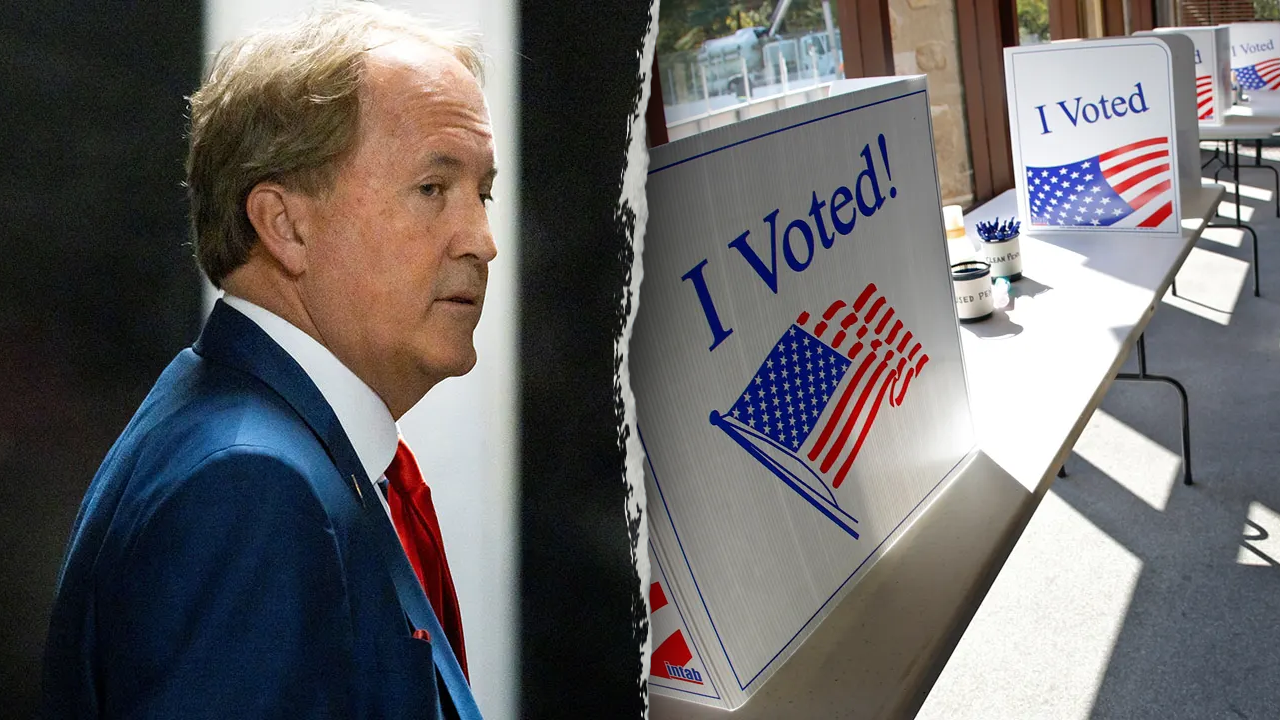 Ken Paxton sues Latino voter group over illegal registration claims