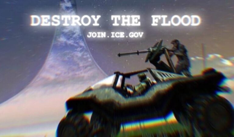 US government says it’ll keep making video game memes, as Halo co-creator says ICE ad makes him ‘sick’