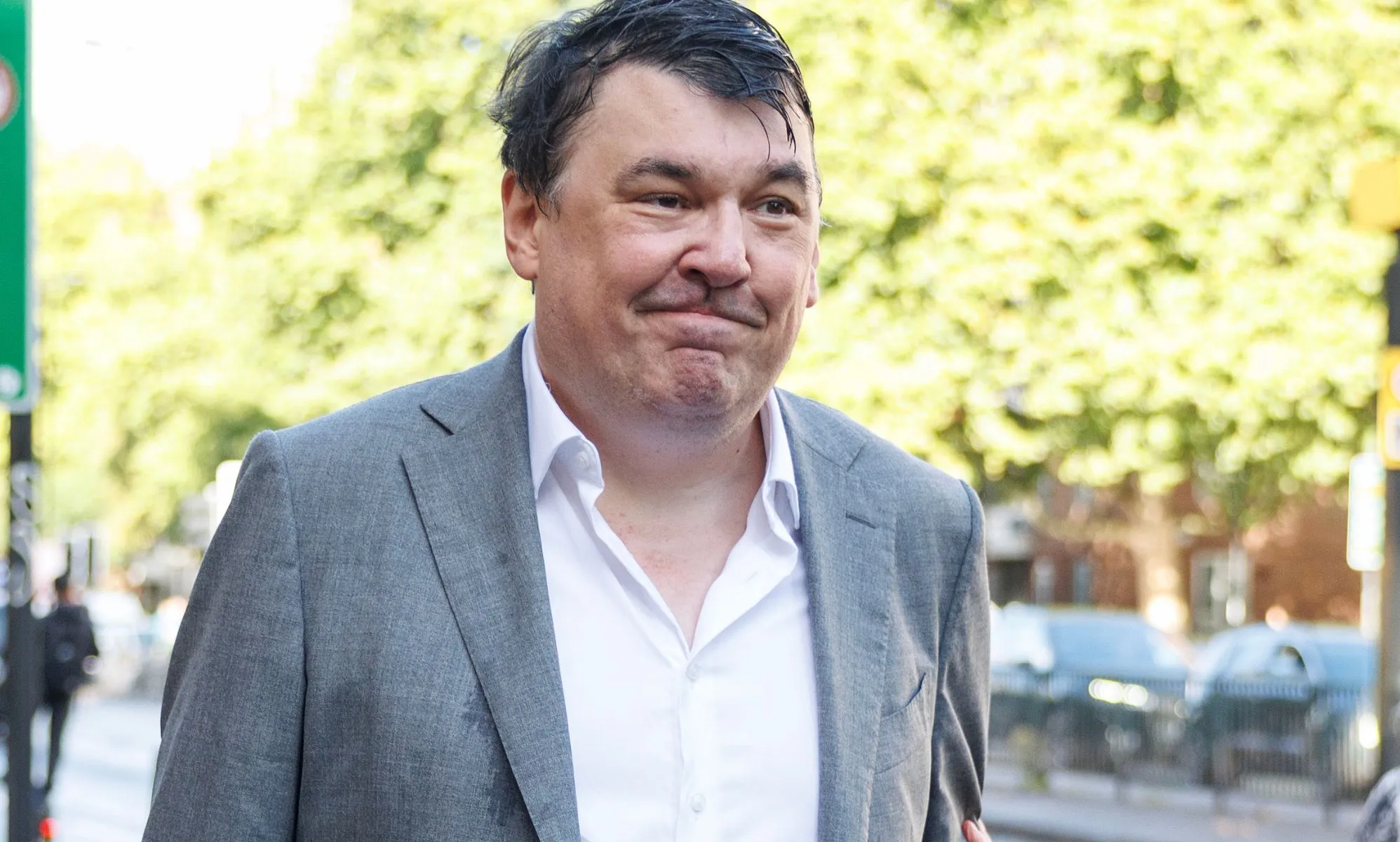 Graham Linehan admits throwing trans teenager’s phone during confrontation
