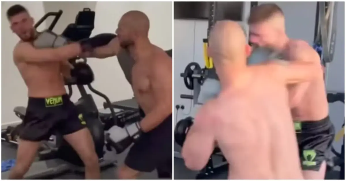 Andrew Tate Beating the Hell Out of His 'Biggest Hater' in Sparring