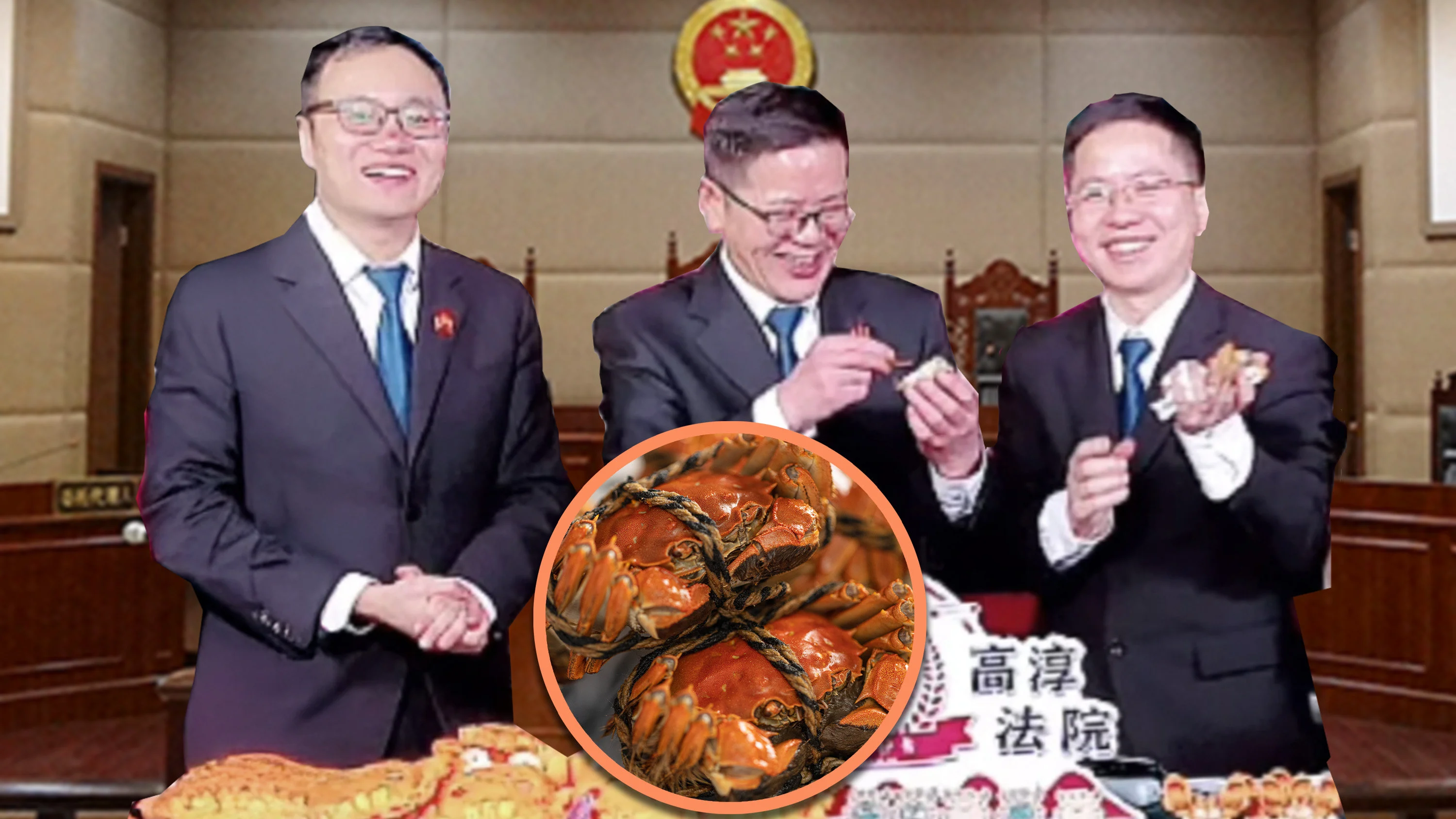 China judges live-stream crab sale to help debtors pay off dues, push legal literacy
