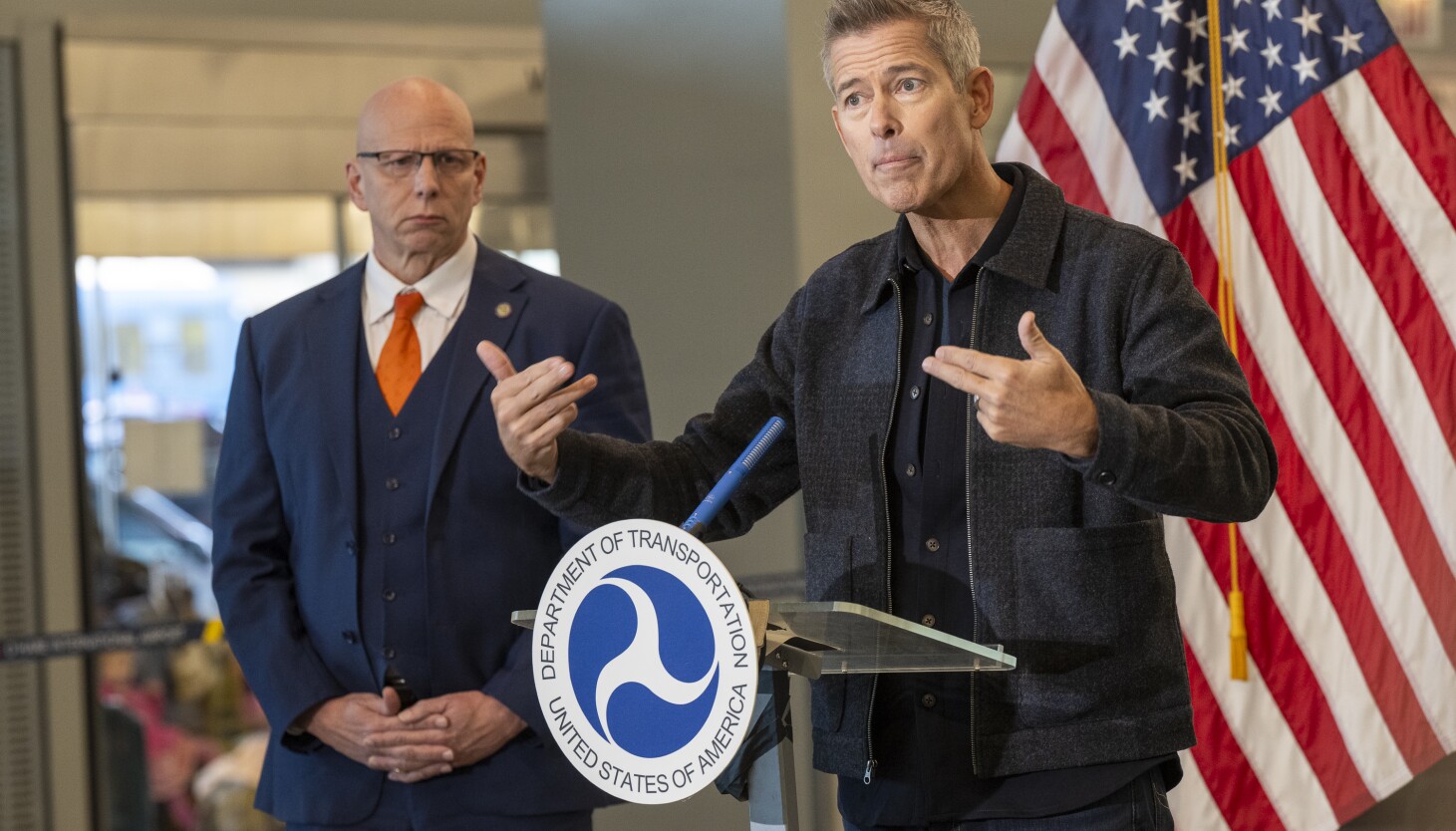 Air traffic controllers to get back pay after shutdown, but flight cuts may linger, DOT chief says