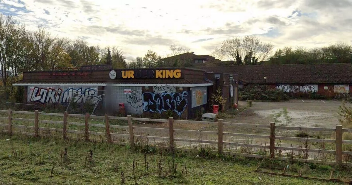 The abandoned A14 service station that once had a Little Chef