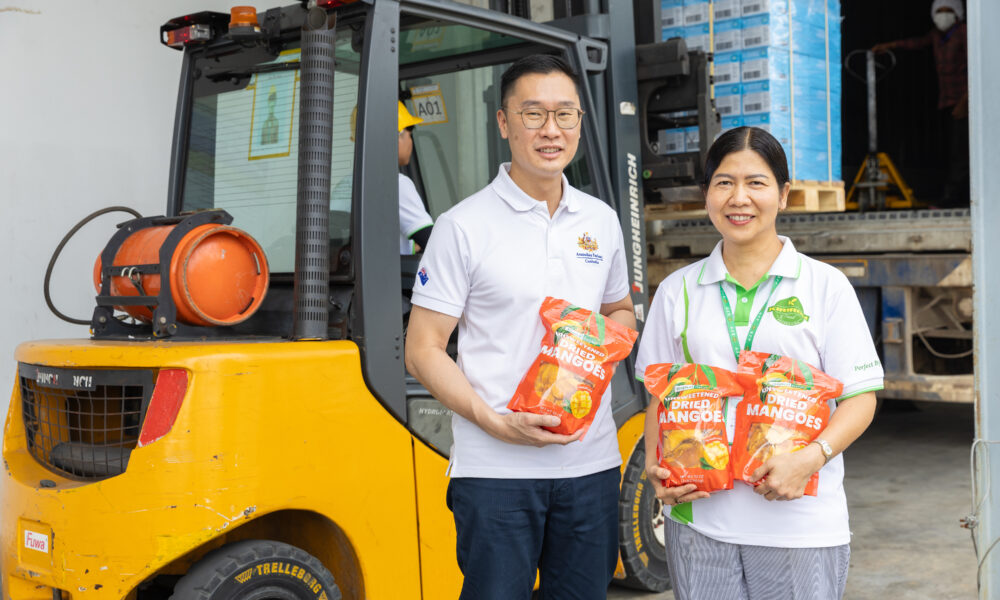 ដំណាប់ស្វាយស្ងួតកម្ពុជាមានវត្តមានលើទីផ្សារអូស្ត្រាលី