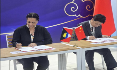 Antigua and China sign agreement for solar powered street lights