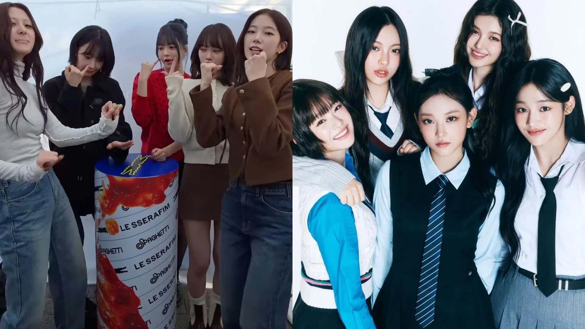 "It's a damn TikTok trend" - Fans defend LE SSERAFIM as their 'Group 7' post garners criticism for alleged shade to NewJeans amid lawsuit loss to ADOR