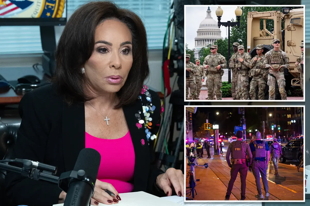Jeanine Pirro tells 'Pod Force One' that DC's lax crime laws must be axed