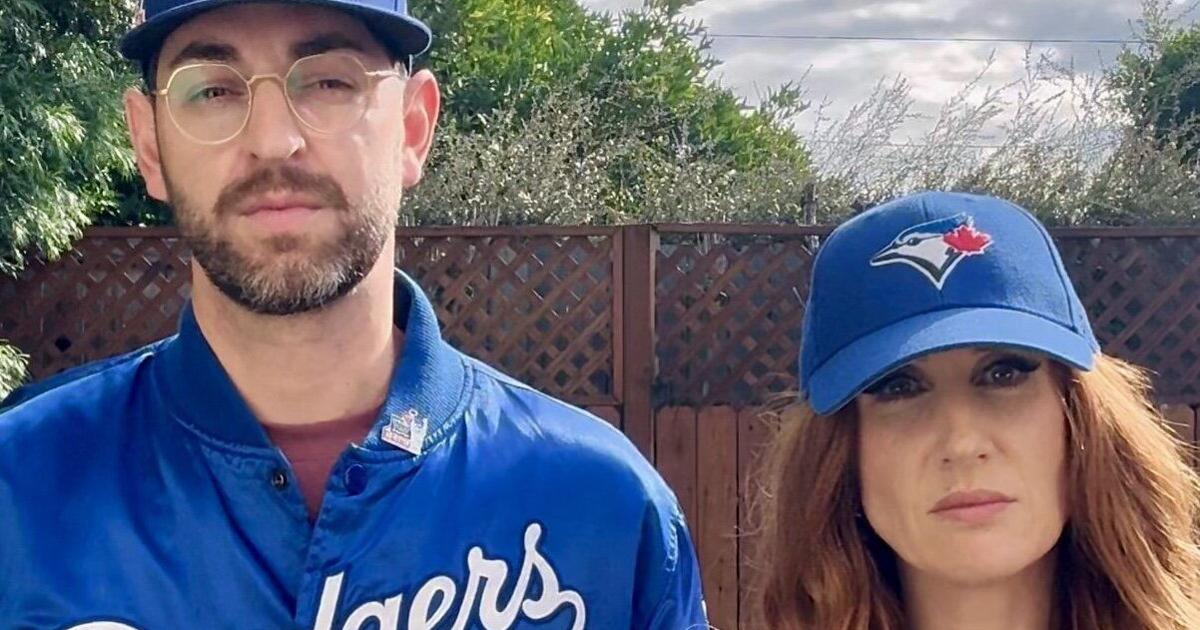 She's a Blue Jays diehard. Her husband is team Dodgers. Meet the viral Romeo and Juliet of the World Series
