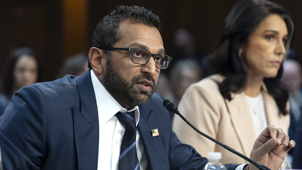 Kash Patel looks to block Tulsi Gabbard's rise as Trump team intel split intensifies
