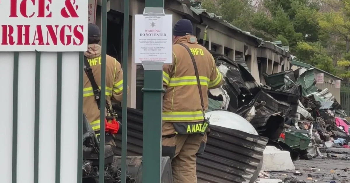 Fire heavily damages 80 storage units at Rochester Hills storage facility