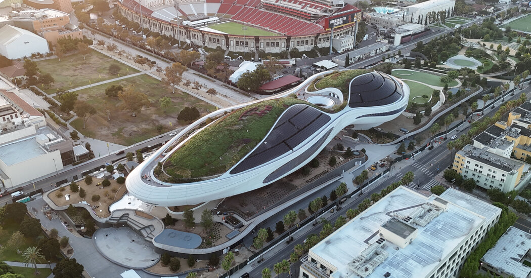 Lucas Museum of Narrative Art in Los Angeles Sets 2026 Opening Date