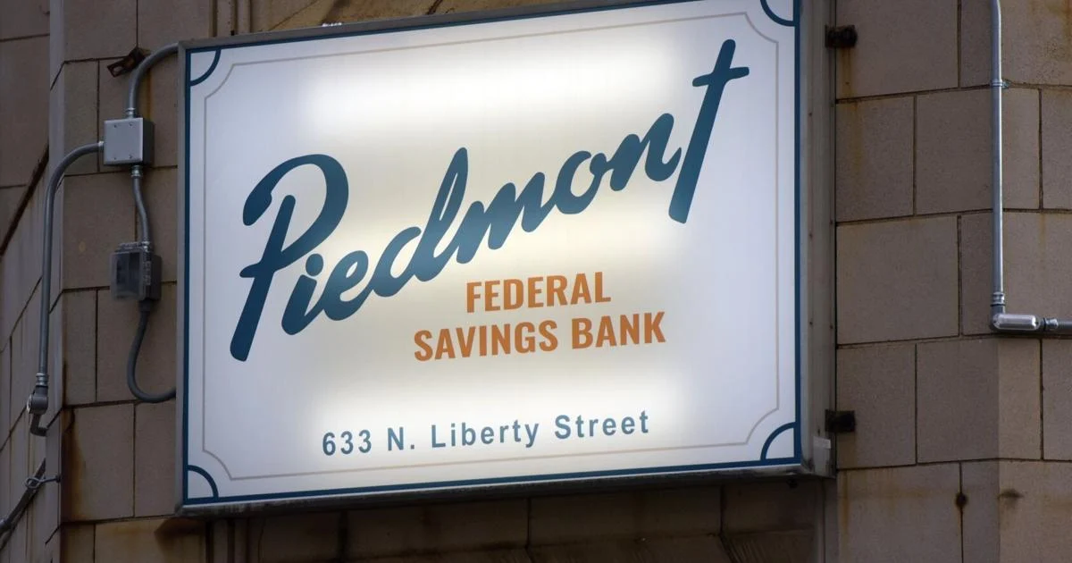 Piedmont Federal bank exiting downtown Winston-Salem NC