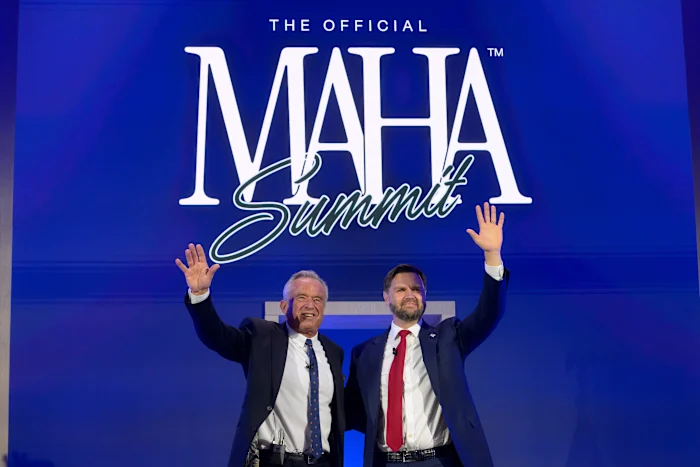 At 'Make America Healthy Again' summit, Vance praises RFK Jr. for defying convention