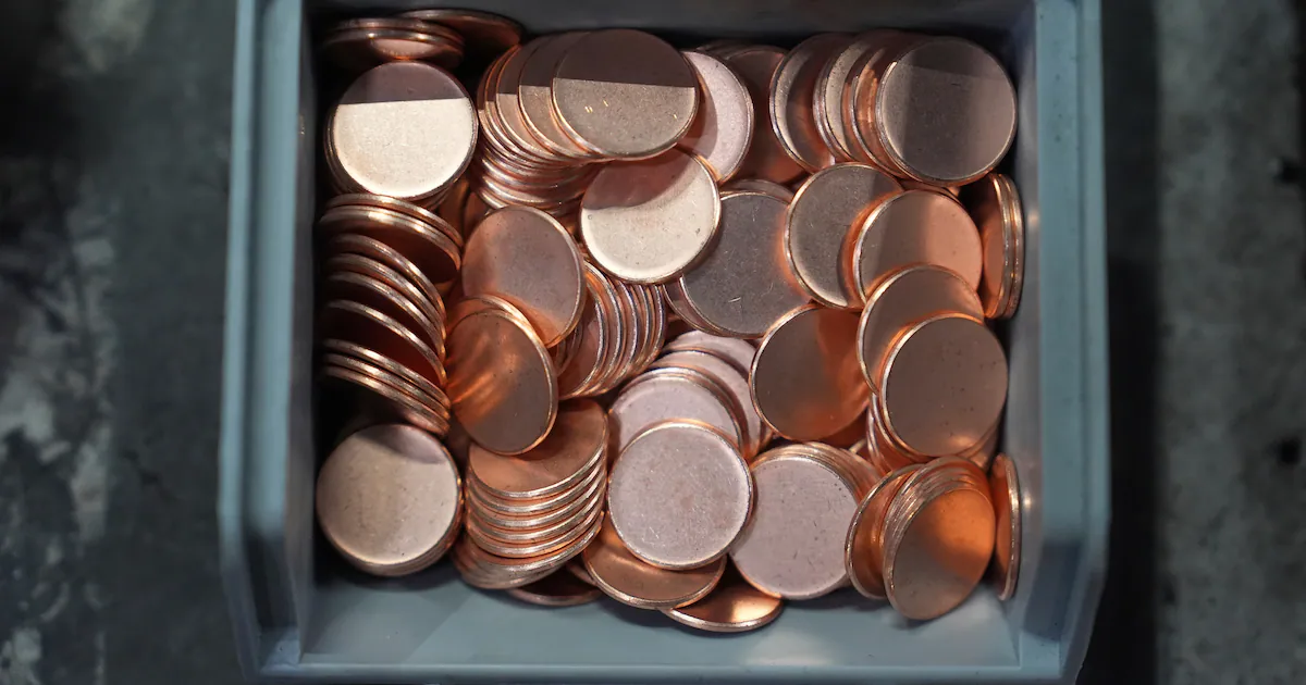 US Mint in Philadelphia to press its final circulating penny after 232 years