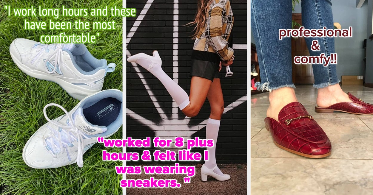 27 Pairs Of Shoes People Who Stand All Day At Work Swear By