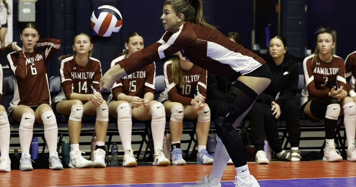 2025 Montana A state volleyball tournament opening rounds