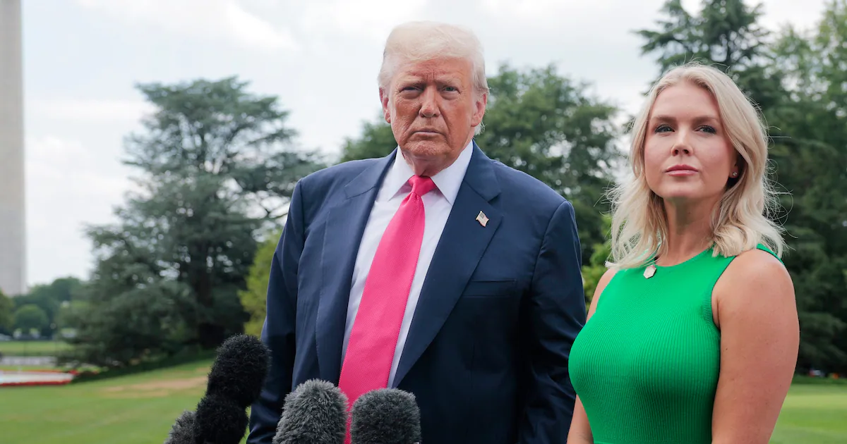 Leavitt Melts Down Over Leaked Emails From ‘Creep’ Epstein