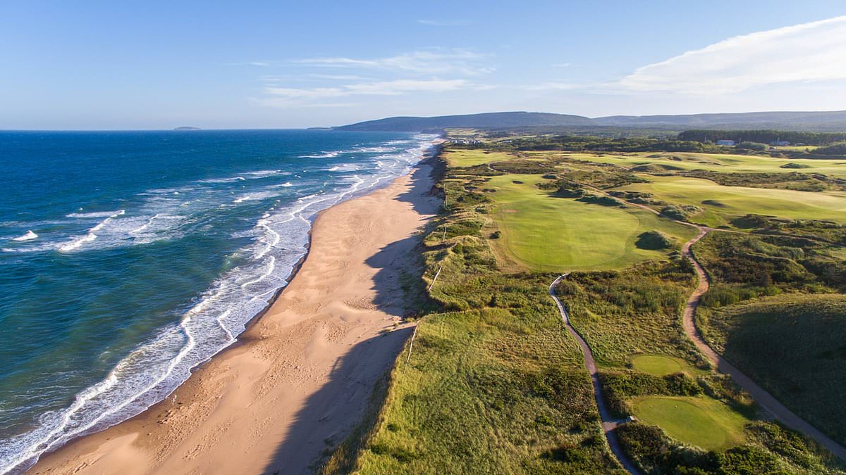 Irate residents wage war against plans to turn gorgeous stretch of coastline into golf club for the wealthy