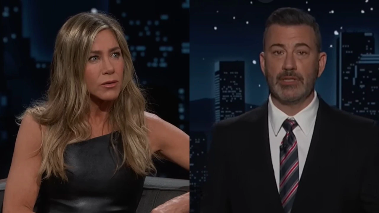 Jennifer Aniston shares rare political stance after Jimmy Kimmel suspension