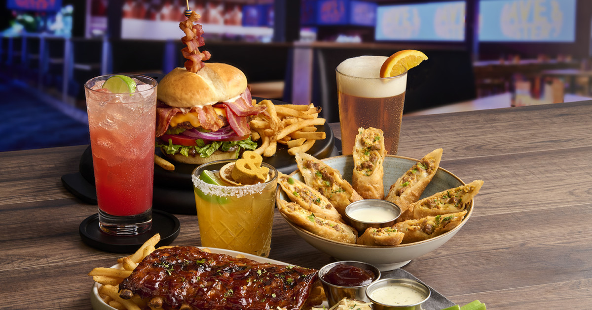 Dave & Buster’s Debuts New Menu With 100+ Items and Fan Favorites