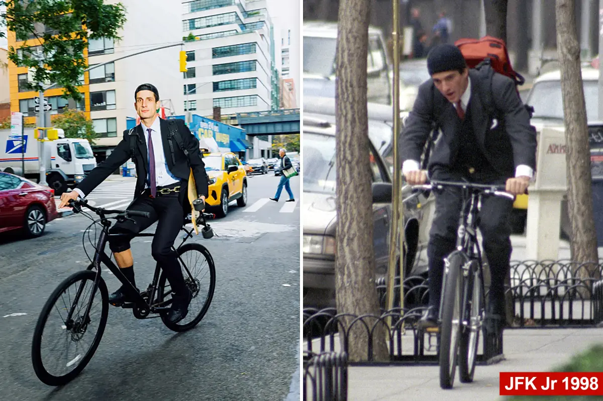 Jack Schlossberg is shamelessly ripping off JFK Jr.