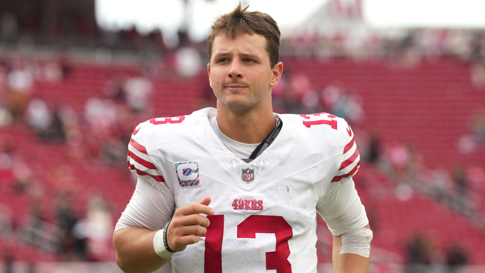 Kyle Shanahan seems optimistic about QB Brock Purdy