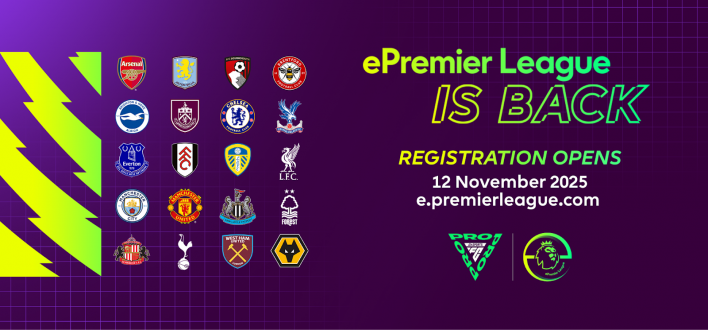 ePremier League Returns for Eighth Season With £100,000 Prize Pool and FC Pro World Championship Spots