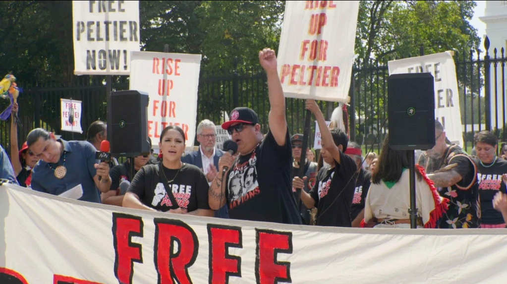 'Free Leonard Peltier' To Screen With New Footage Of Peltier's Release.