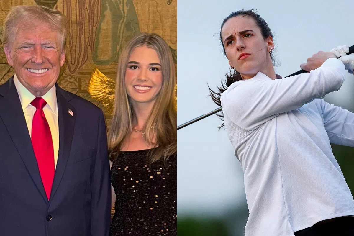 President Trump’s Granddaughter Headlines Golf Debut Amid Pro-Am Setback Seen by Caitlin Clark