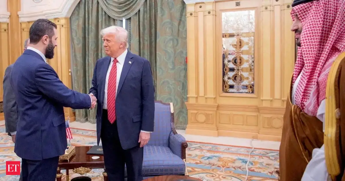 Syrian president Ahmed al-Sharaa arrives in US for landmark visit