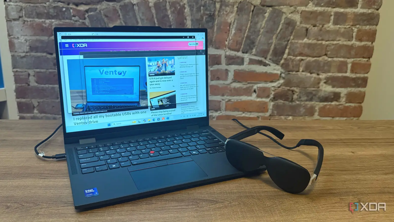 I replaced my monitor with glasses for a week, and it was terrible