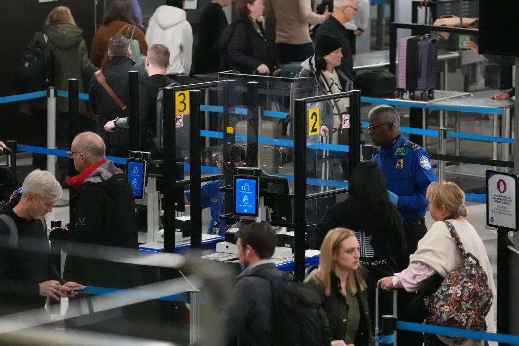 The government shutdown's toll on air travel in the US