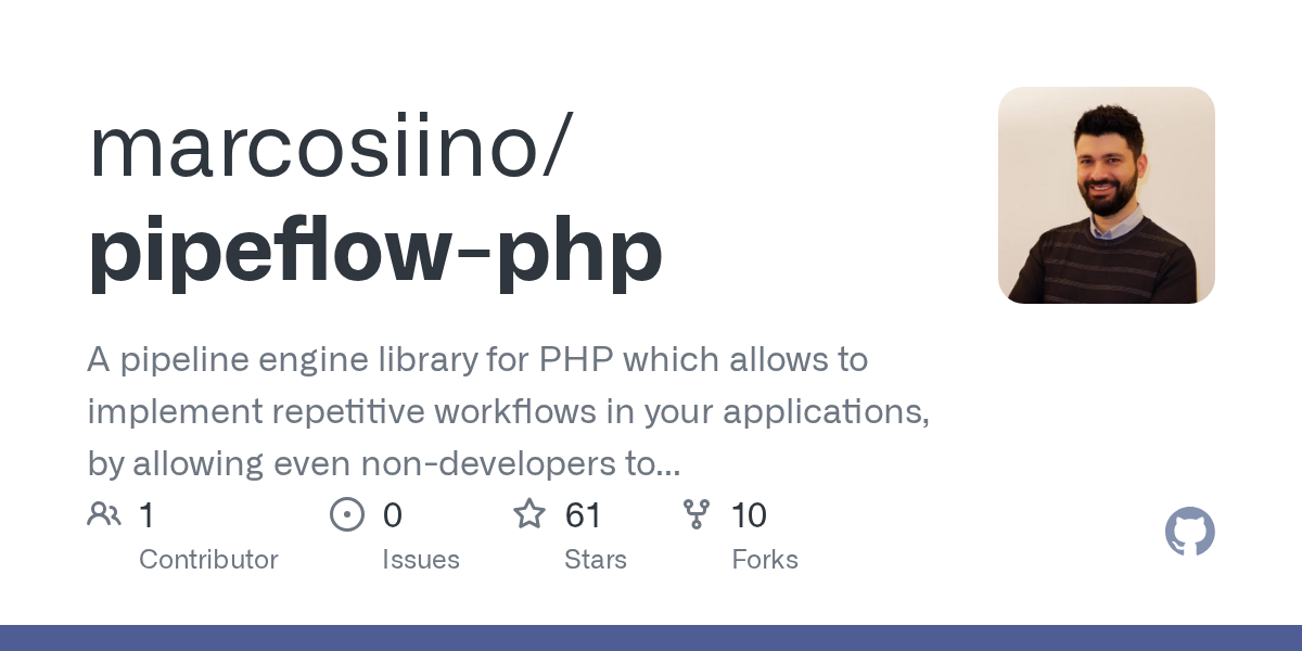 Show HN: Pipeflow-PHP – Automate anything with pipelines even non-devs can edit