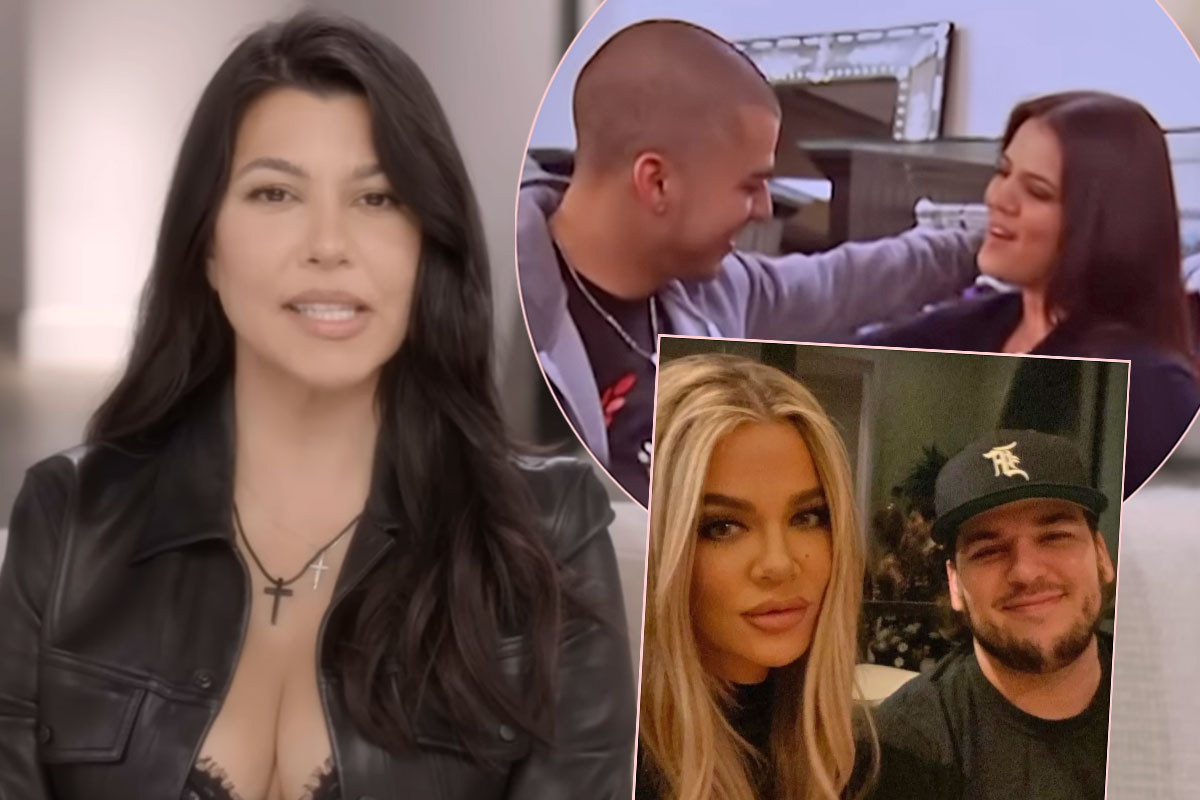 Kourtney Kardashian Calls Khloé & Rob’s Sibling Bond ‘Incestual’!
