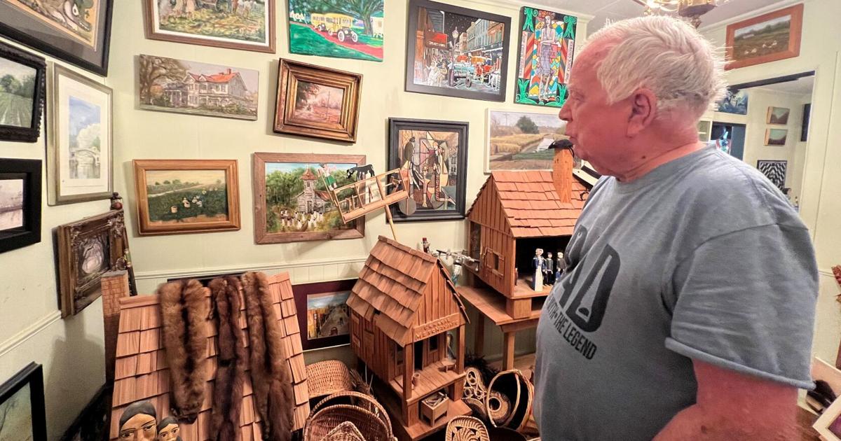 Acadiana couple shares folk art with the community and state