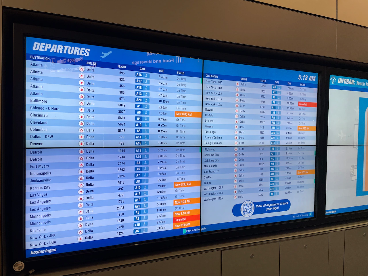 Logan Airport flights reduced 6% during shutdown, expected to worsen