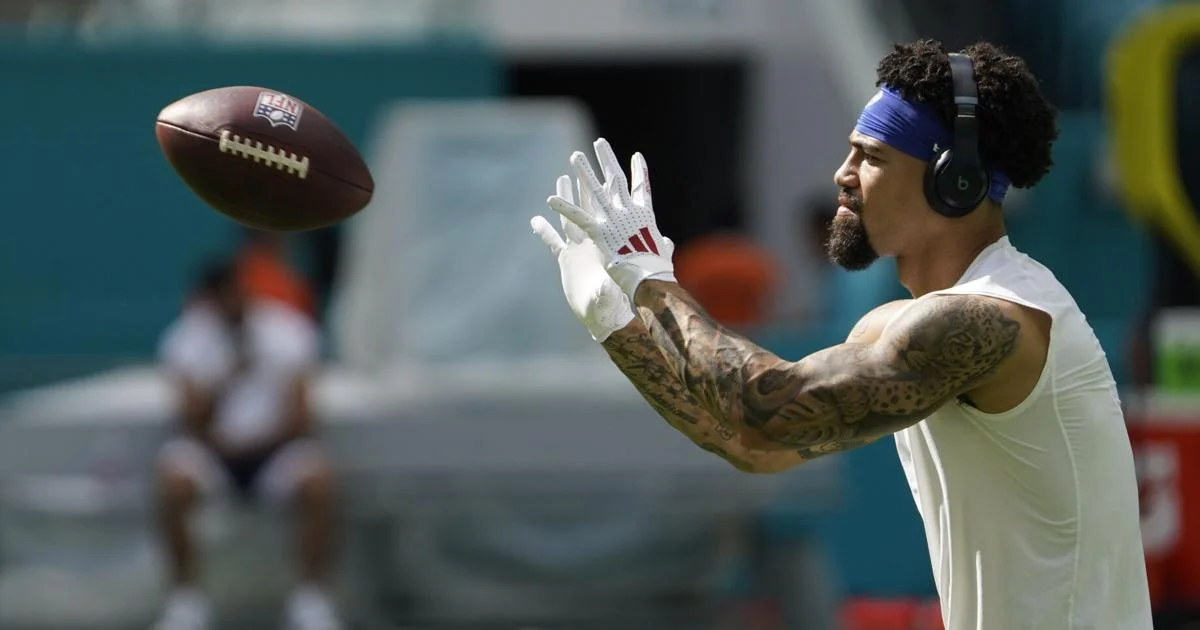 Bills WR Khalil Shakir limited at practice; TE Kincaid out