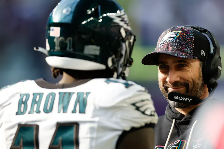 Eagles coach Nick Sirianni says ‘business as usual’ after A.J. Brown again causes a stir on social media