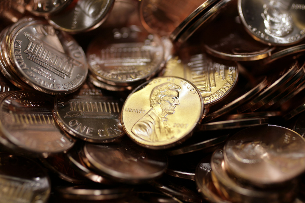 stamped pennies to be auctioned as production halted amid cost crisis