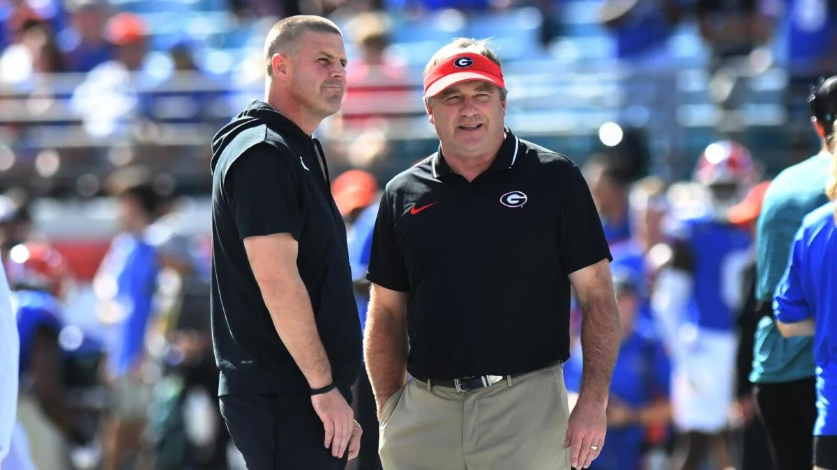 Georgia vs. Texas: Kirby Smart brings ex-Florida coach Billy Napier to practice