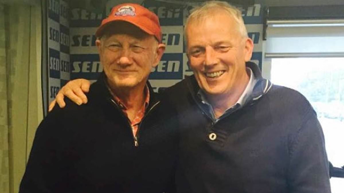 Aussie TV legend Sandy Roberts finally gets some 'fantastic' news who kept his horrible cancer a secret for a year