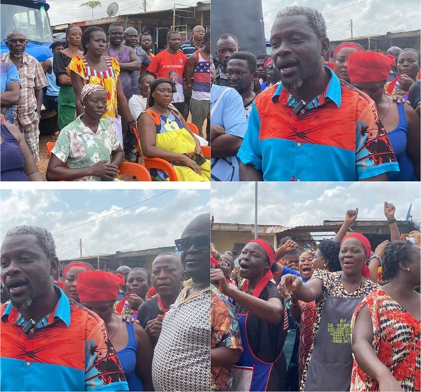 Kumasi: Afful Nkwanta traders protest 800% market rate hike by KMA