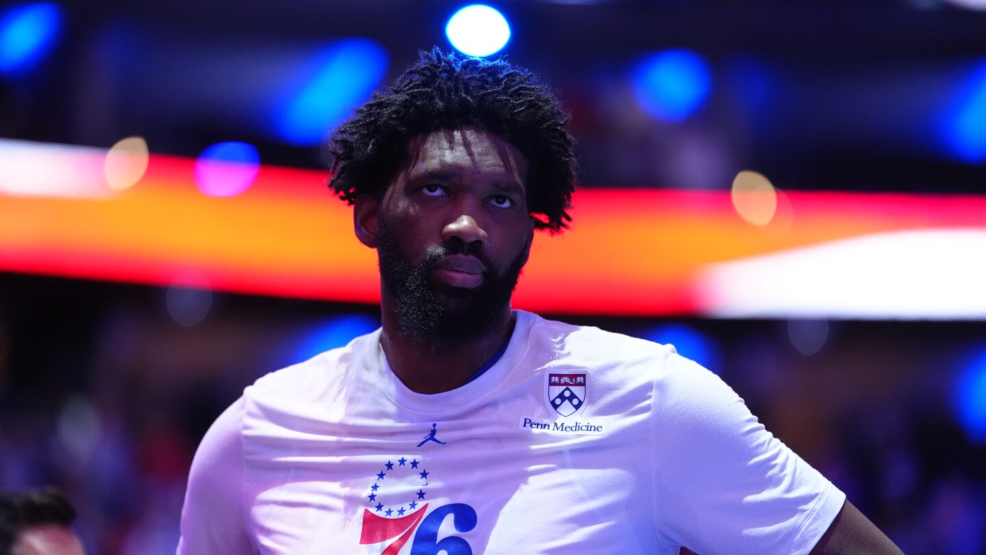 76ers health update: Joel Embiid day-to-day with knee issue, Paul George nearing return