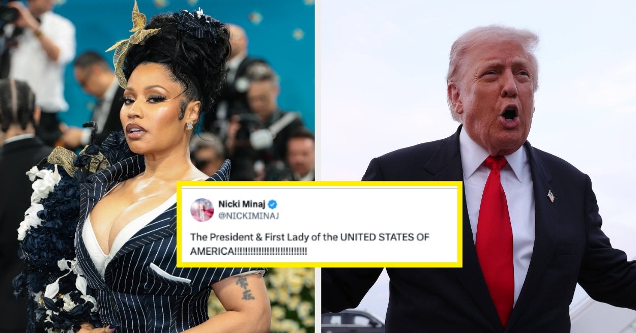 Nicki Minaj Shares Trump White House Social Media Posts