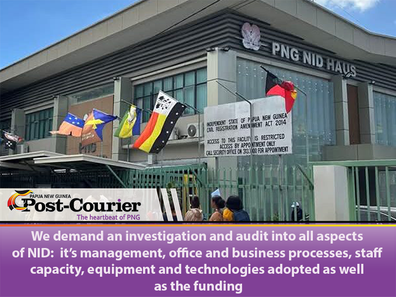 NID, big embarrassment