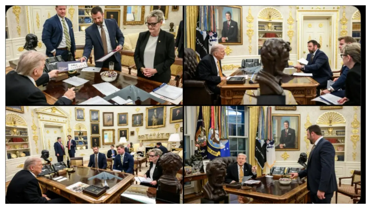 ‘What In the World?!’: GOP Senator Covers for Trump's Golfing Trip with 'Working Hard' Photo