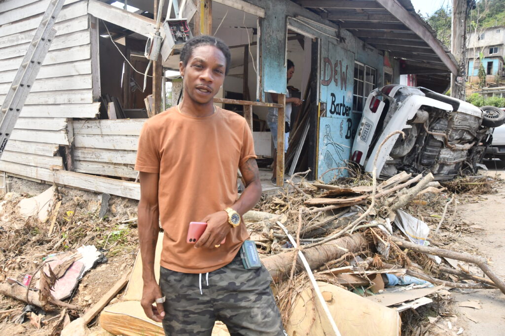 Small businesses in St James cry for help after Melissa