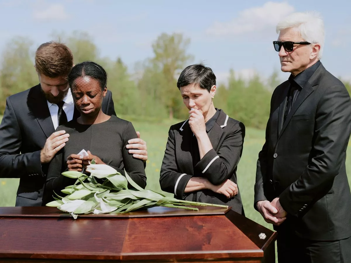 'Strangers ruined my dad's funeral by dropping earth-shattering bombshell'